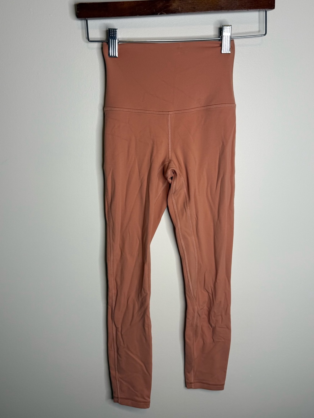 lululemon athletica High-Waist Leggings align size 0 orange